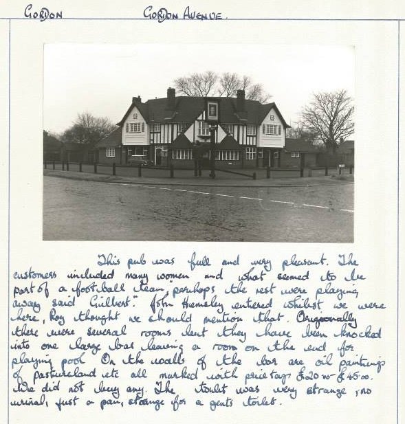 Gordon undated c1978 G Plummer